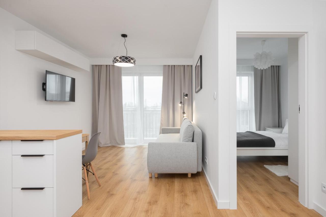 Aurora Prime Apartment วอร์ซอ ภายนอก รูปภาพ