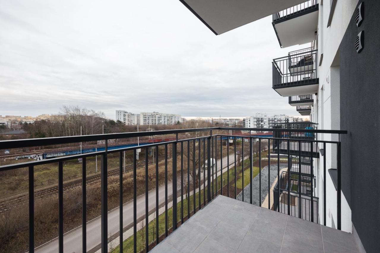 Aurora Prime Apartment วอร์ซอ ภายนอก รูปภาพ